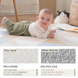 Tiny Land® Double-Sided Baby Playmat Urban Zoo Adventure From Tiny Land