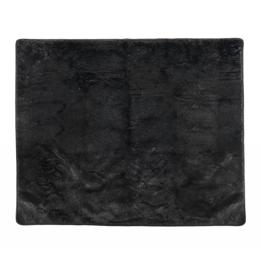 PupProtector™ Summer Short Fur Waterproof Throw Blanket - Midnight Black from Paw.com