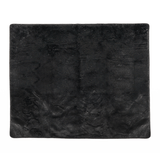 PupProtector™ Summer Short Fur Waterproof Throw Blanket - Midnight Black from Paw.com