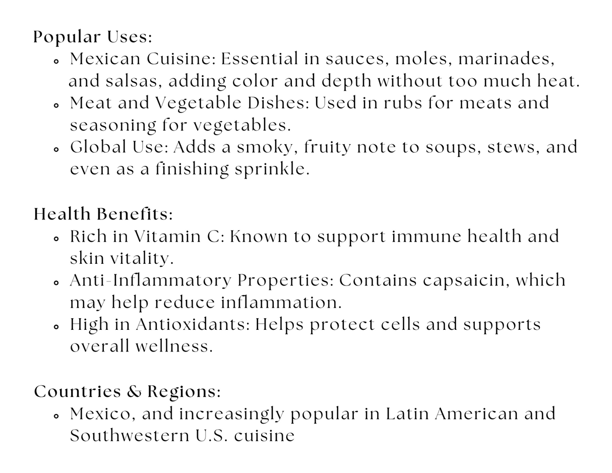 Guajillo Powder from Spice Wheel