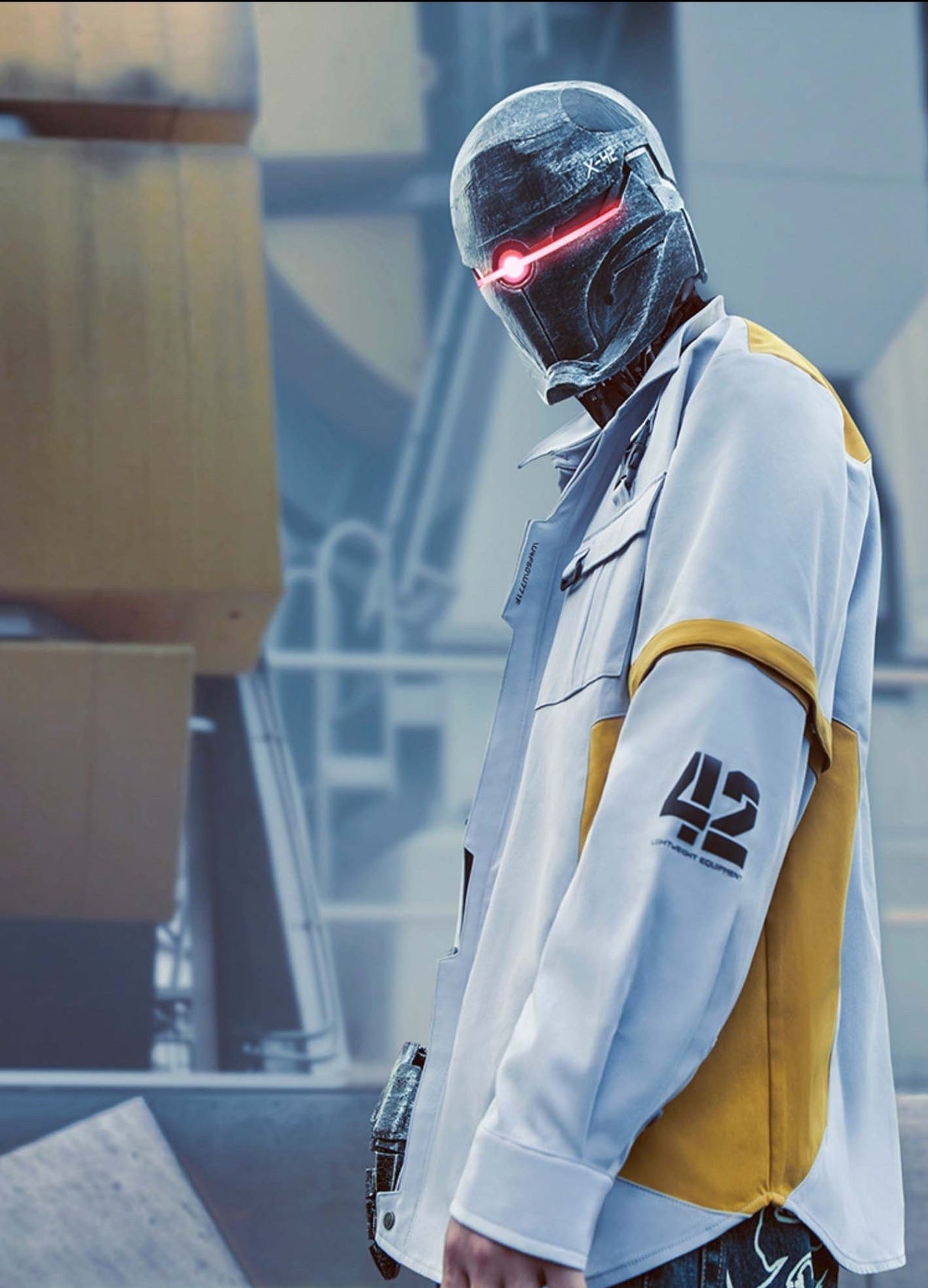 Robot 42 "Boring" Tech Jacket from Niepce Inc