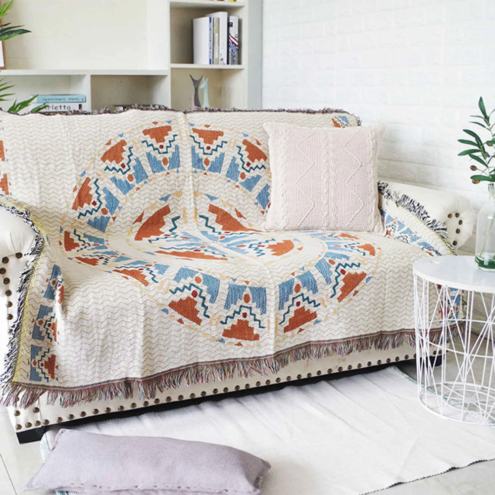 Woven Rustic Blanket from Moderny