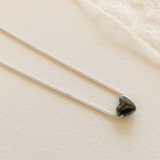 BLACK HEART NECKLACE from Ashlen