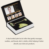 Natural Jade Roller and Gua Sha - Puffiness Reduction from Epilynx Skincare and Cosmetics
