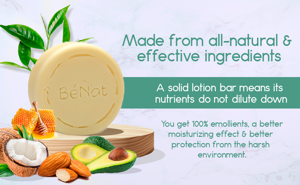 Moisturizing Lotion Bar from BeNat