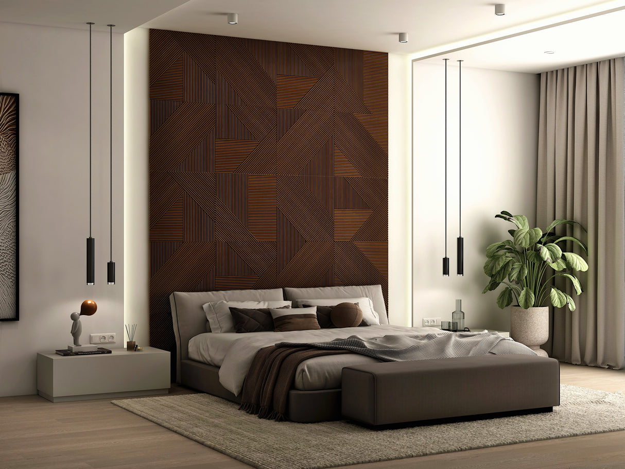 Modern Solid Wood Panel from Ozarké
