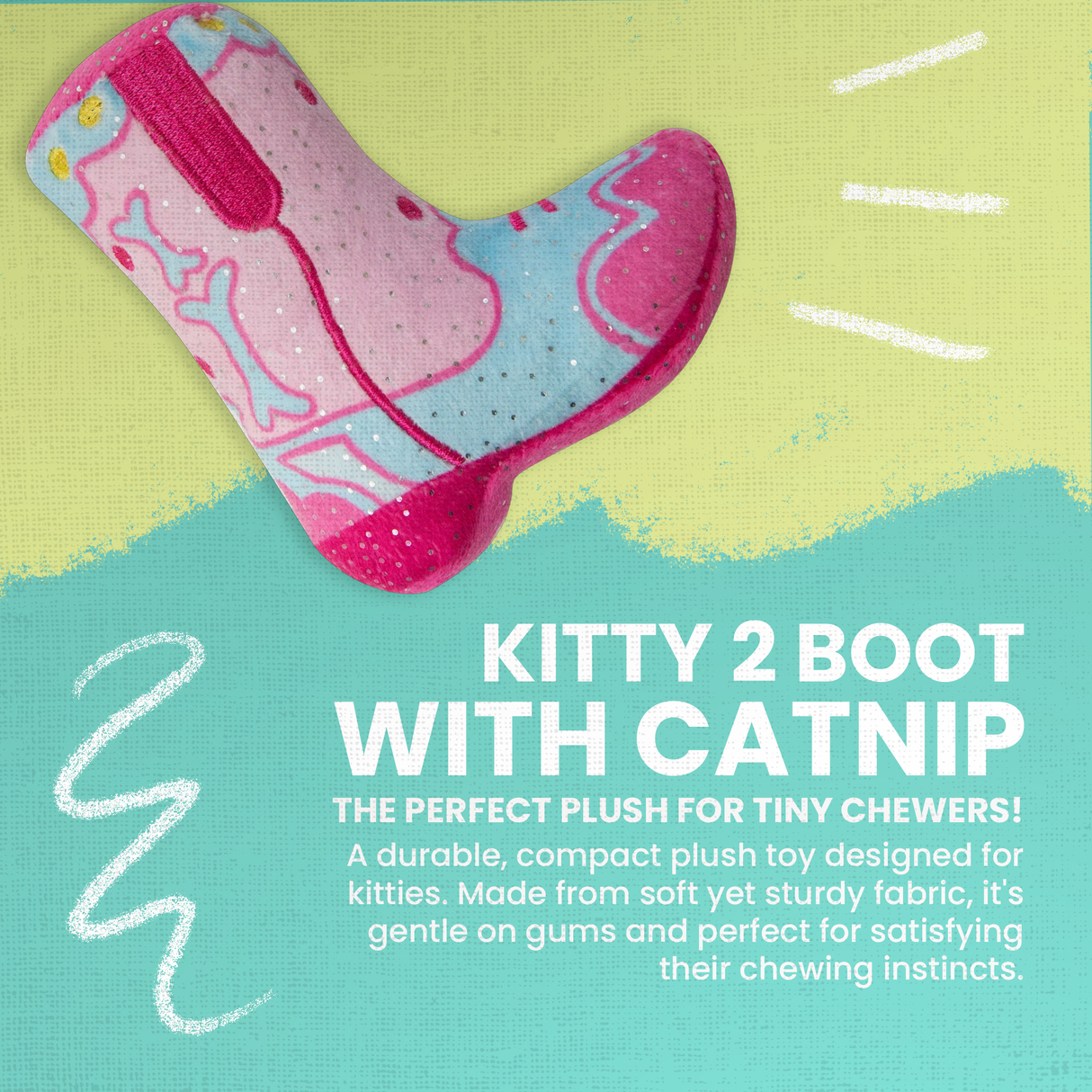 Kitty 2 Boot with Catnip from Health Extension