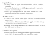 Apple Sugar from Spice Wheel