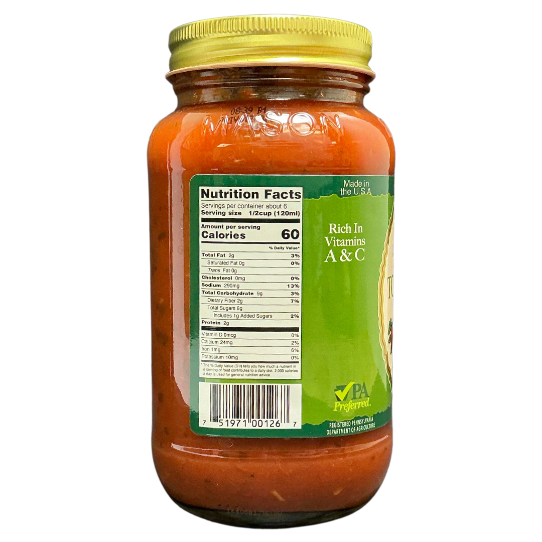Stello Foods - Rosie's Tomato Basil Spaghetti Sauce 26 oz from Stello Foods