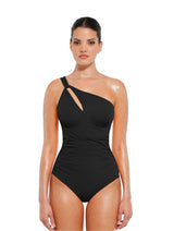 Cut-Out One-Shoulder Shapewear Swimsuit from HeyShape