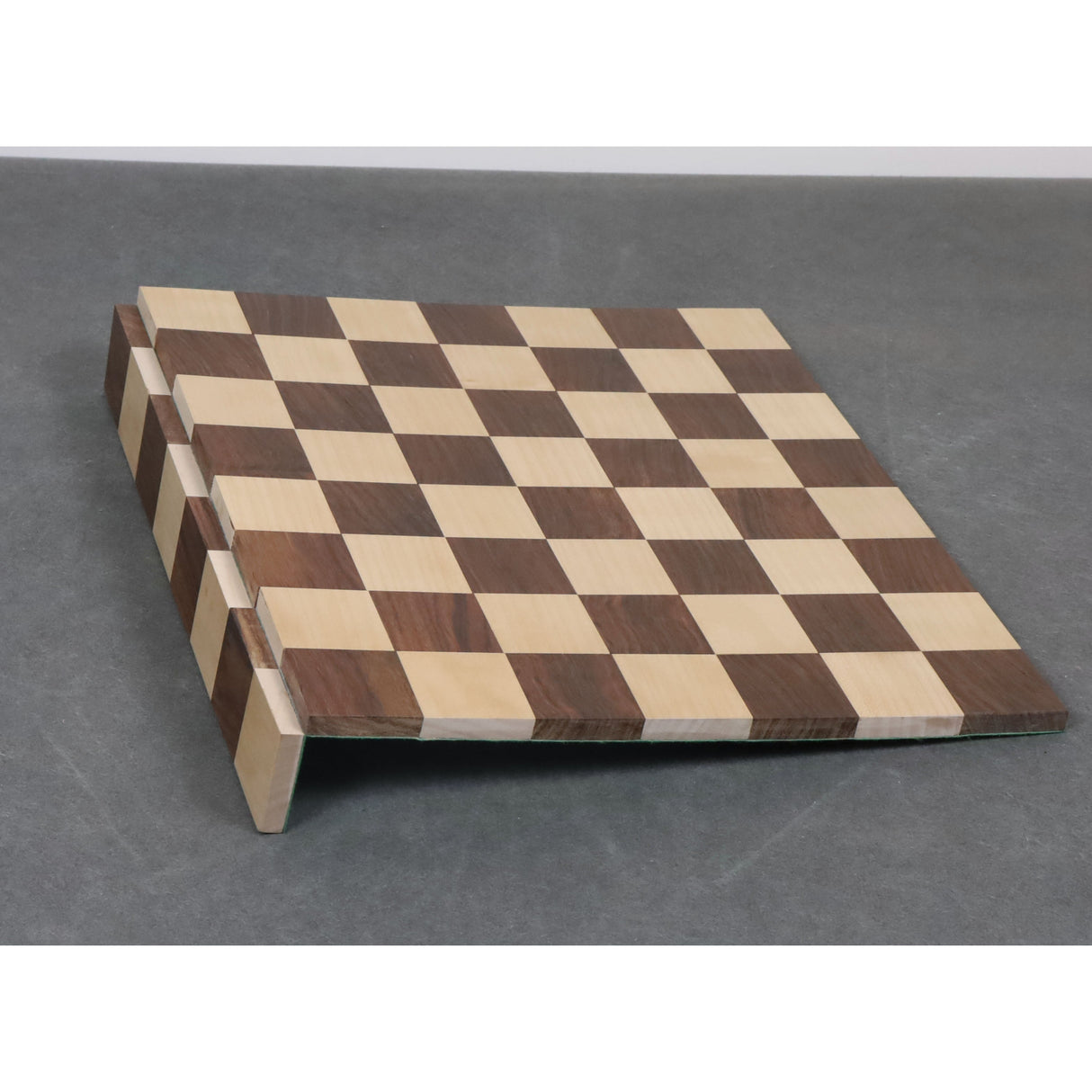 Solid Wood Roll Up Travel chess board made in Golden Rosewood & Maple wood - 40 mm square size From Royal Chess Mall