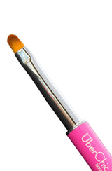 Oval Gel Clean Up Brush - Pink From UberChic Beauty