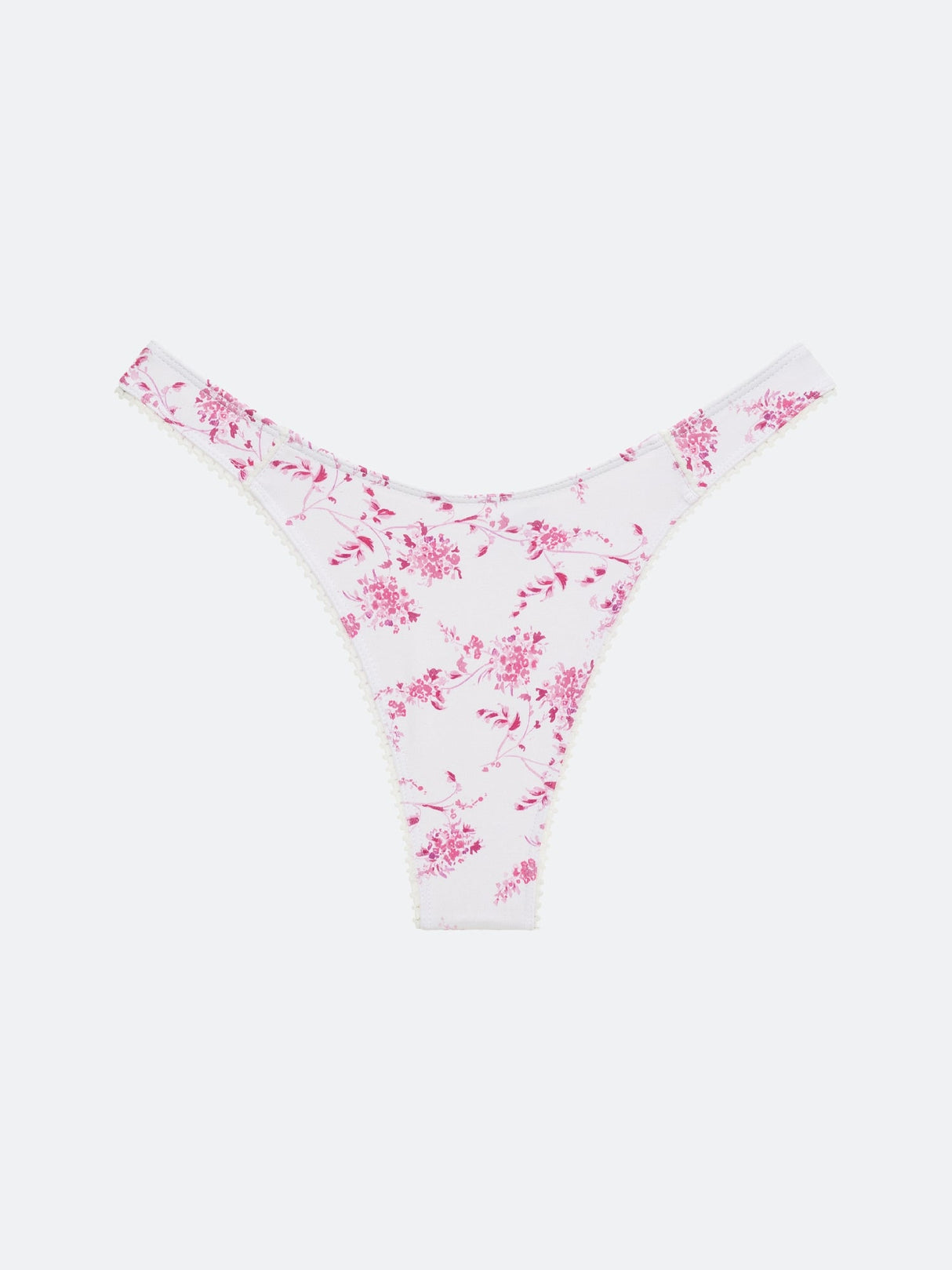 NANTUCKET BIKINI BOTTOM - PINK FLORAL from ELYSIIAN