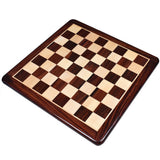 Large 19 inches Flat Chess board - Rosewood & Maple Wood - Square of 50 mm From Royal Chess Mall