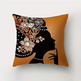 African Women Cushion Cover from Moderny