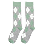 Sage Argyle Socks from No Cold Feet