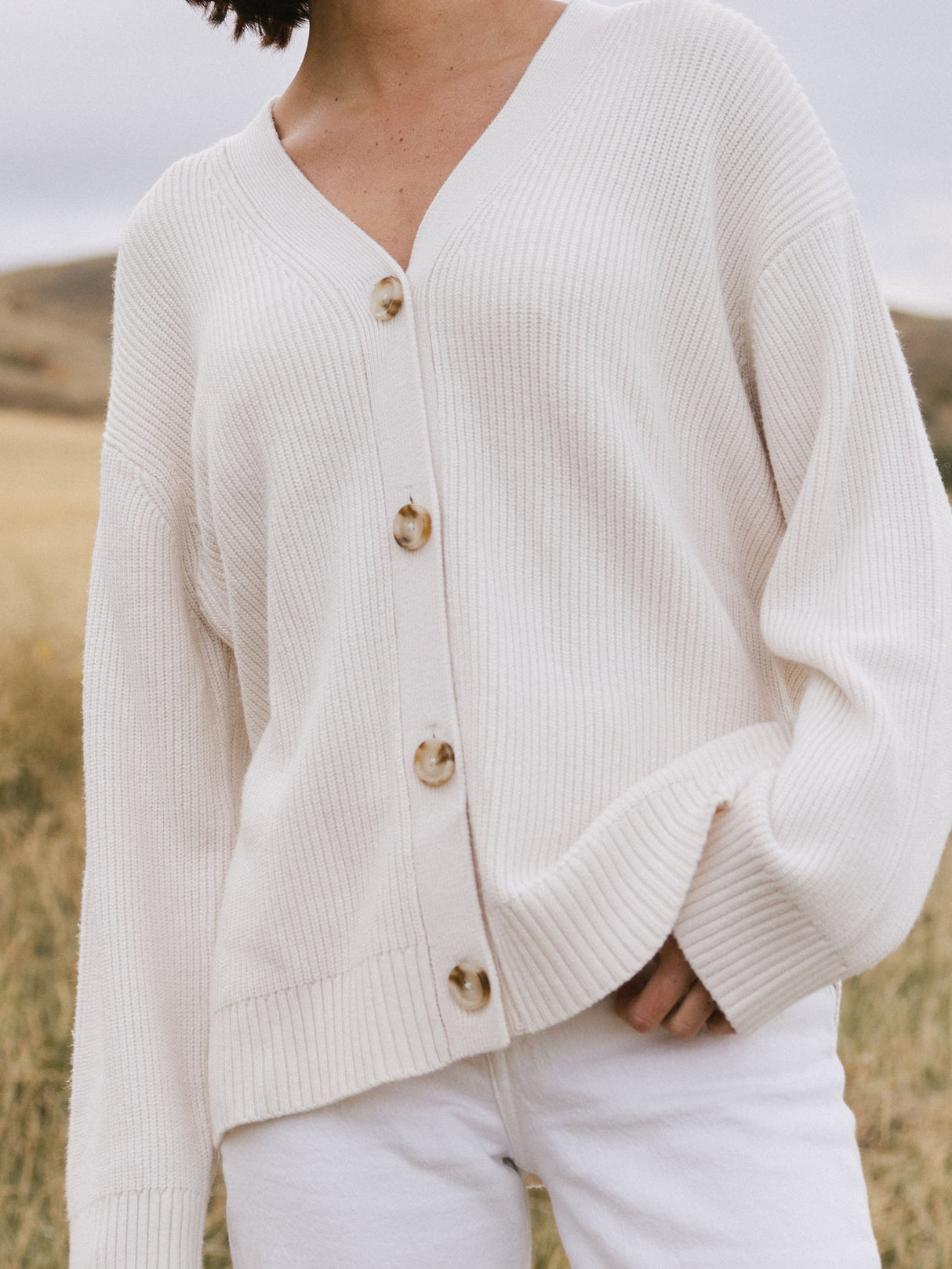 Oversized Classic Cardigan from Cozy Earth