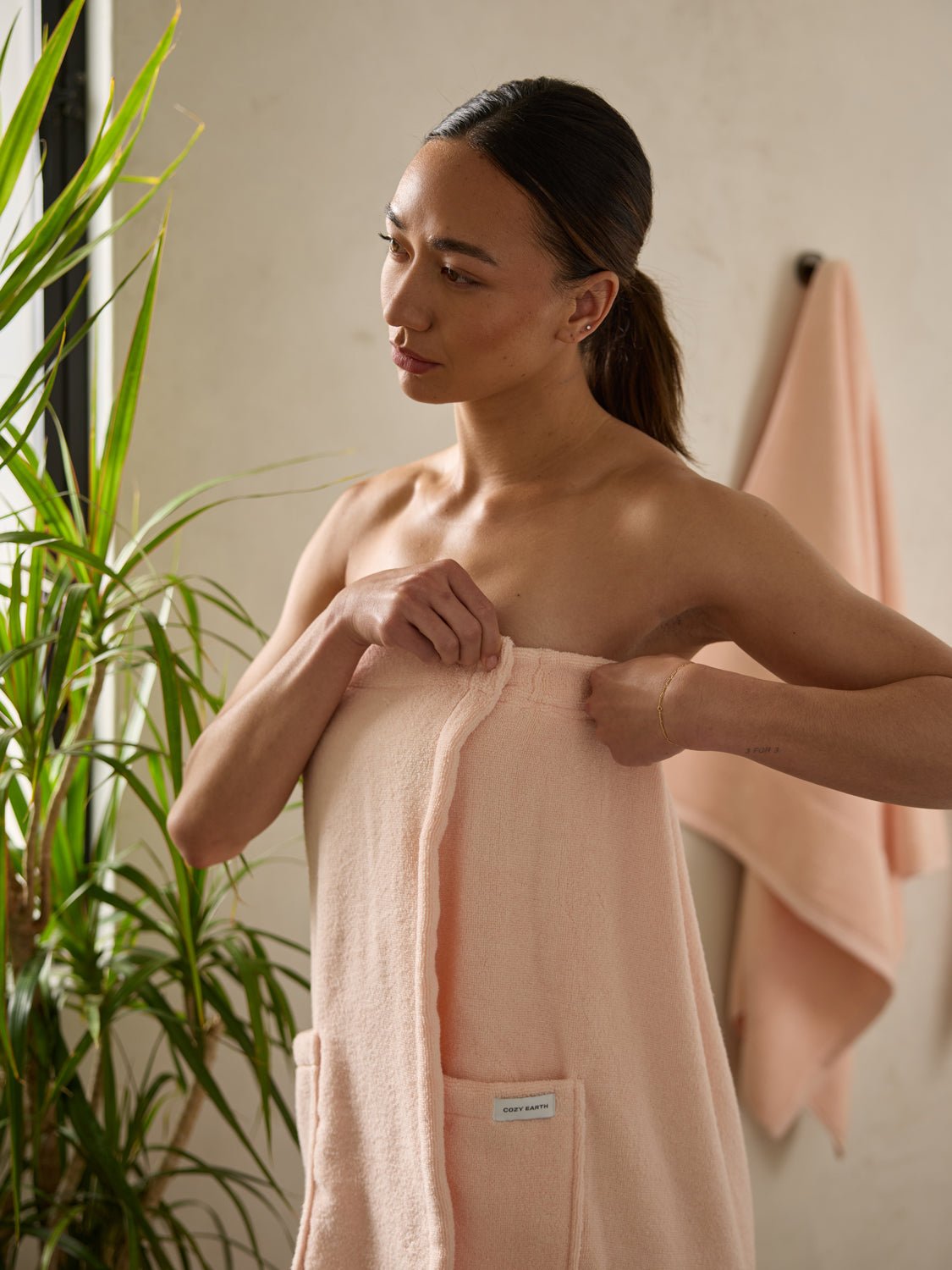 Luxe Bath Wrap from Cozy Earth