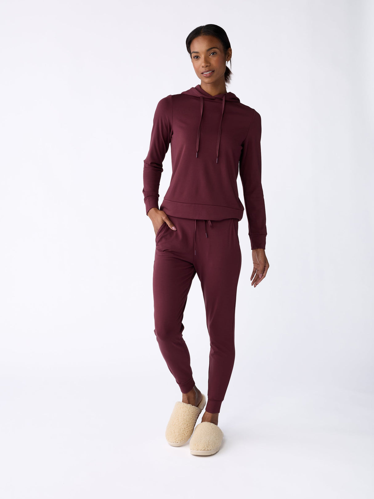 Women's Brushed Bamboo Hoodie from Cozy Earth