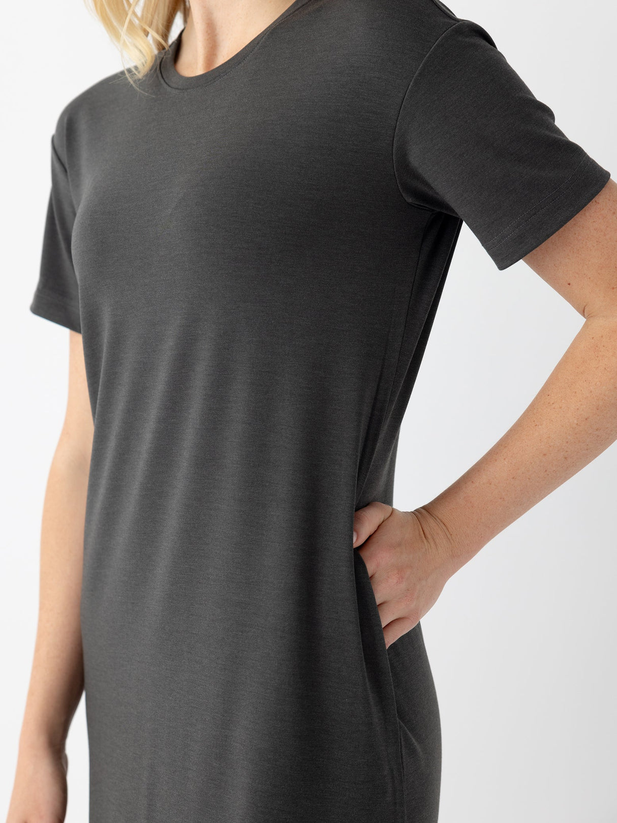 Women's Brushed Bamboo Midi Dress from Cozy Earth