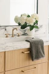 Ribbed Terry Bath Towel Set from Cozy Earth
