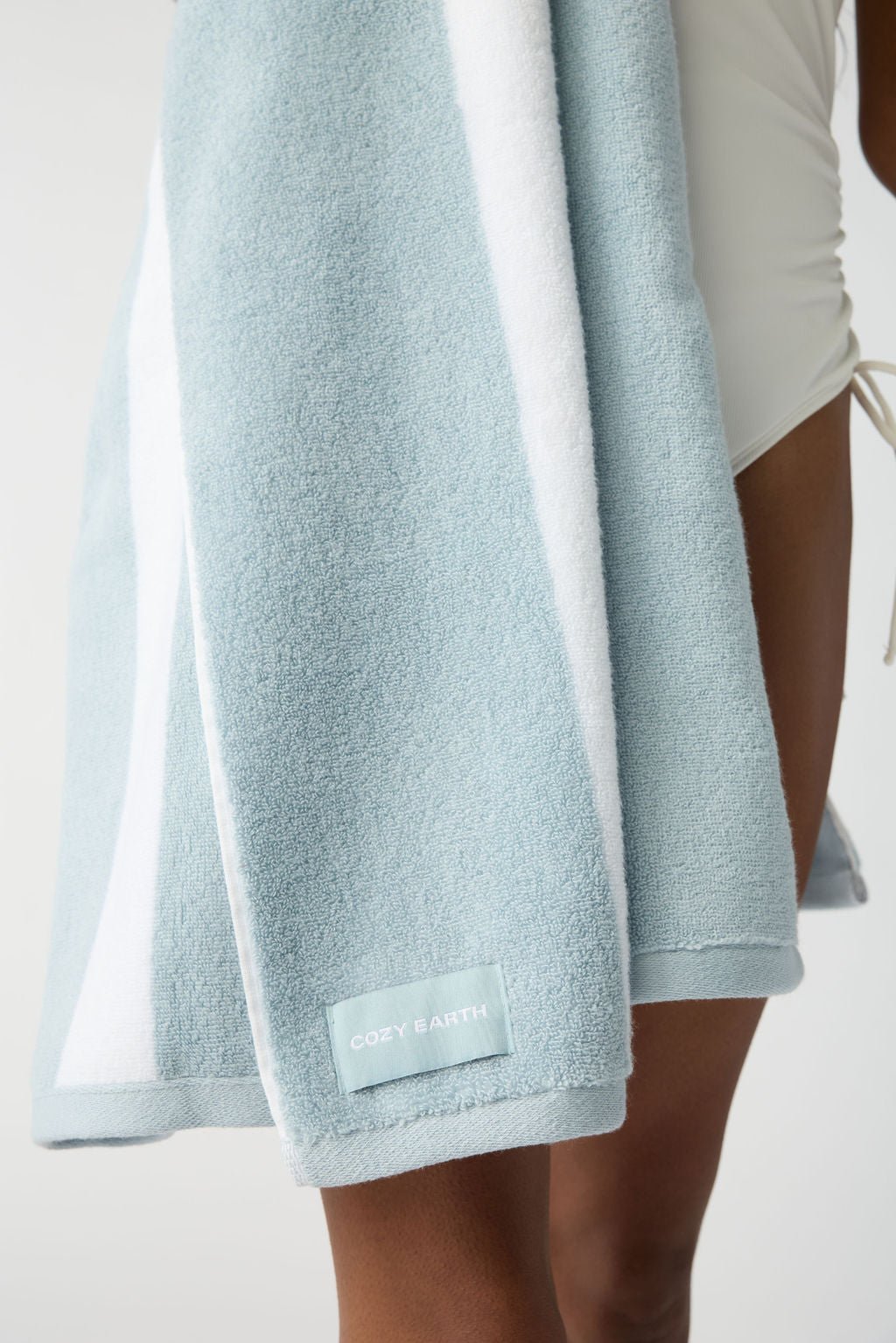 Classic Stripe Resort Towel from Cozy Earth