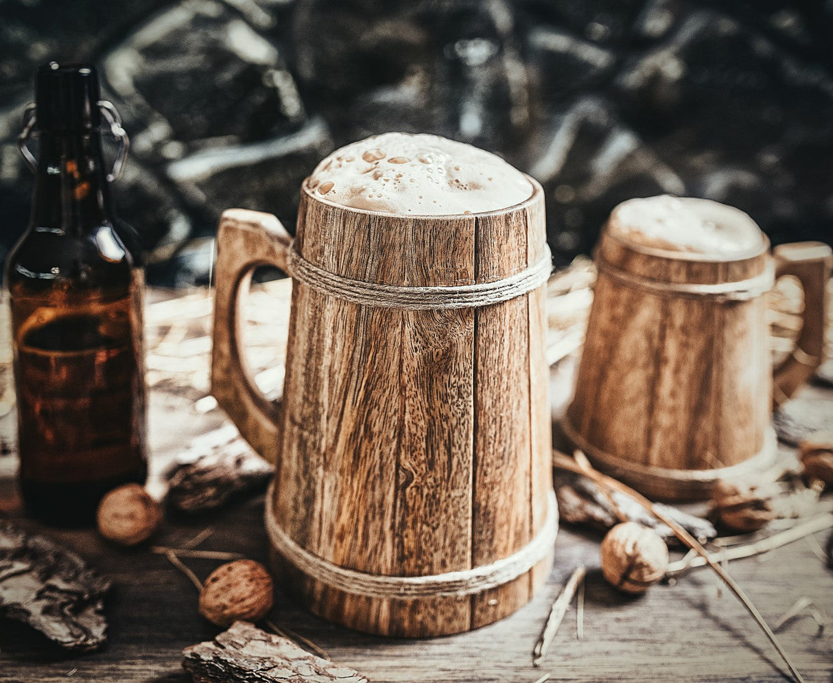 Wooden Tankard from Norse Tradesman