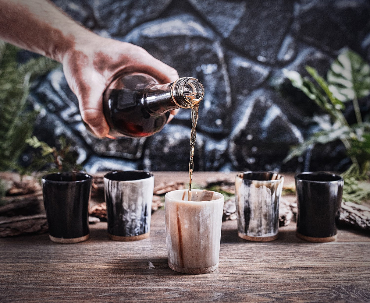 Horn Shot Cups (5-Pack) from Norse Tradesman