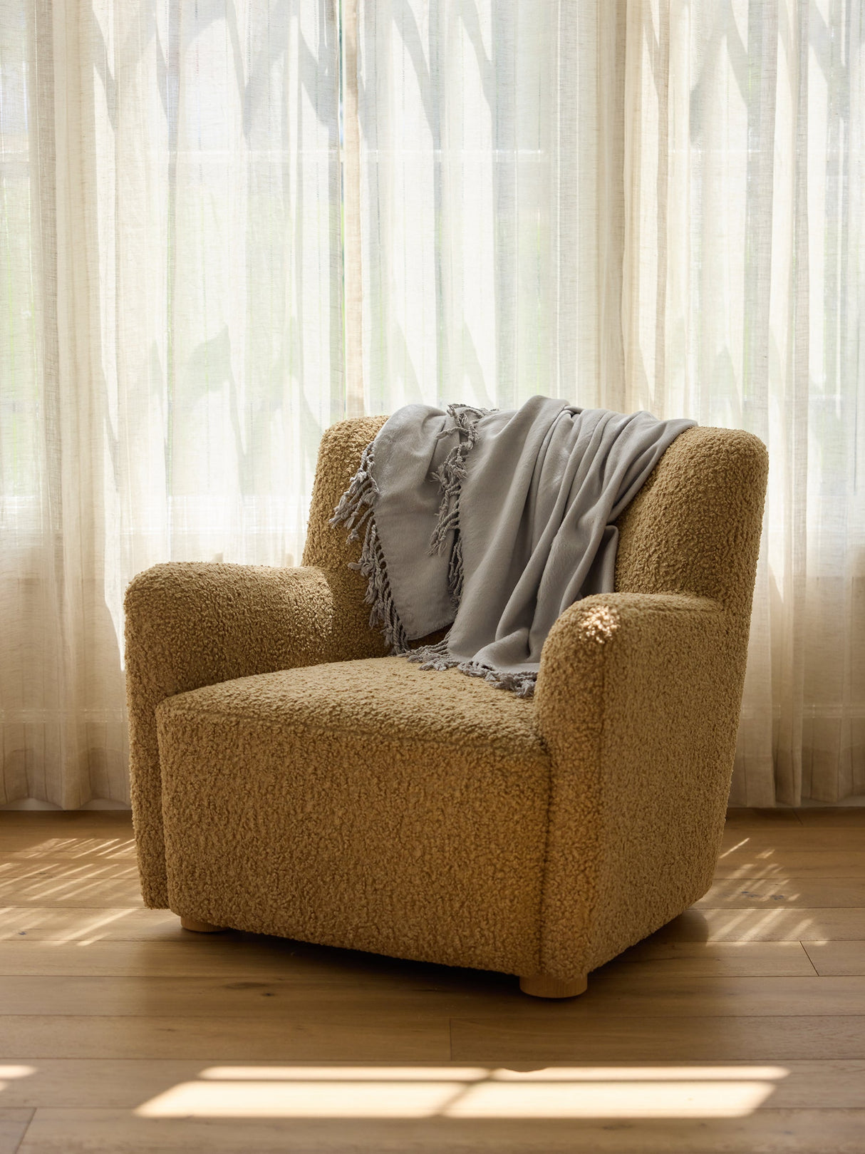 Bamboo Tassel Throw from Cozy Earth