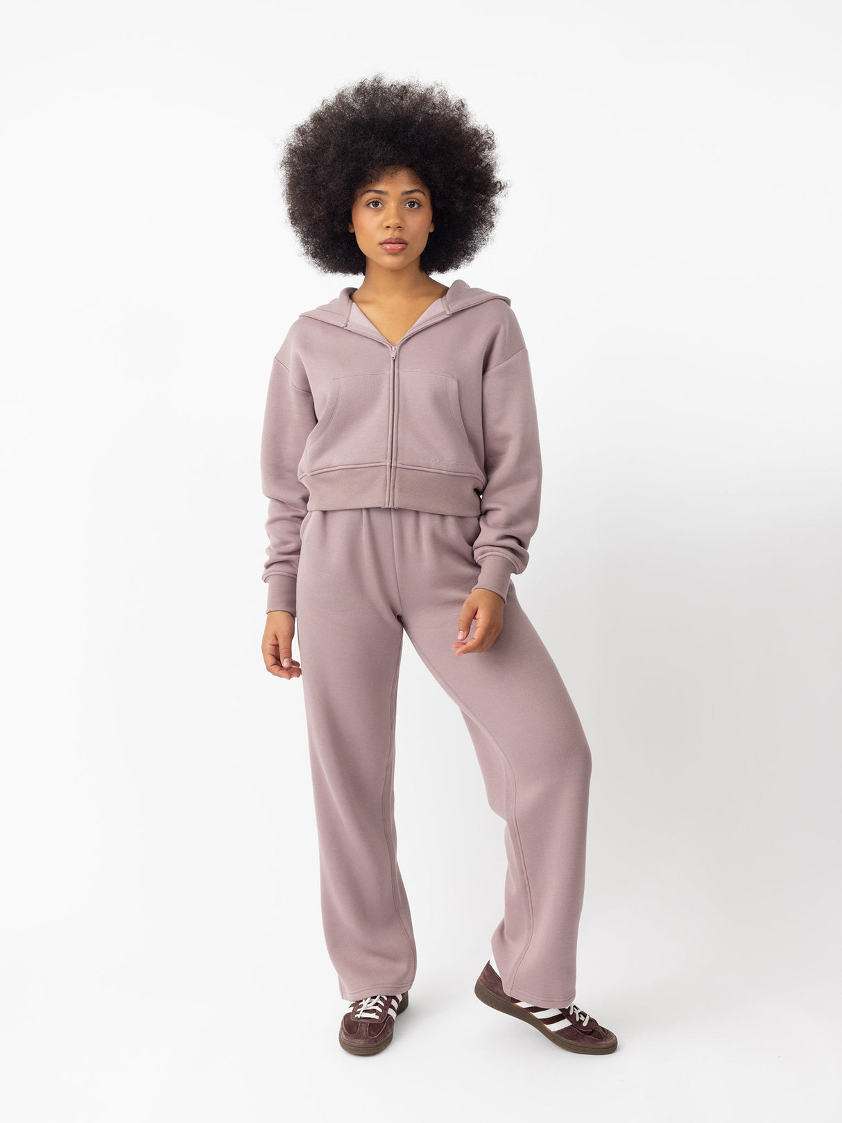Women's CityScape Cropped Full Zip from Cozy Earth