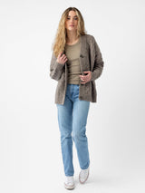 Oversized Cable Knit Cardigan from Cozy Earth