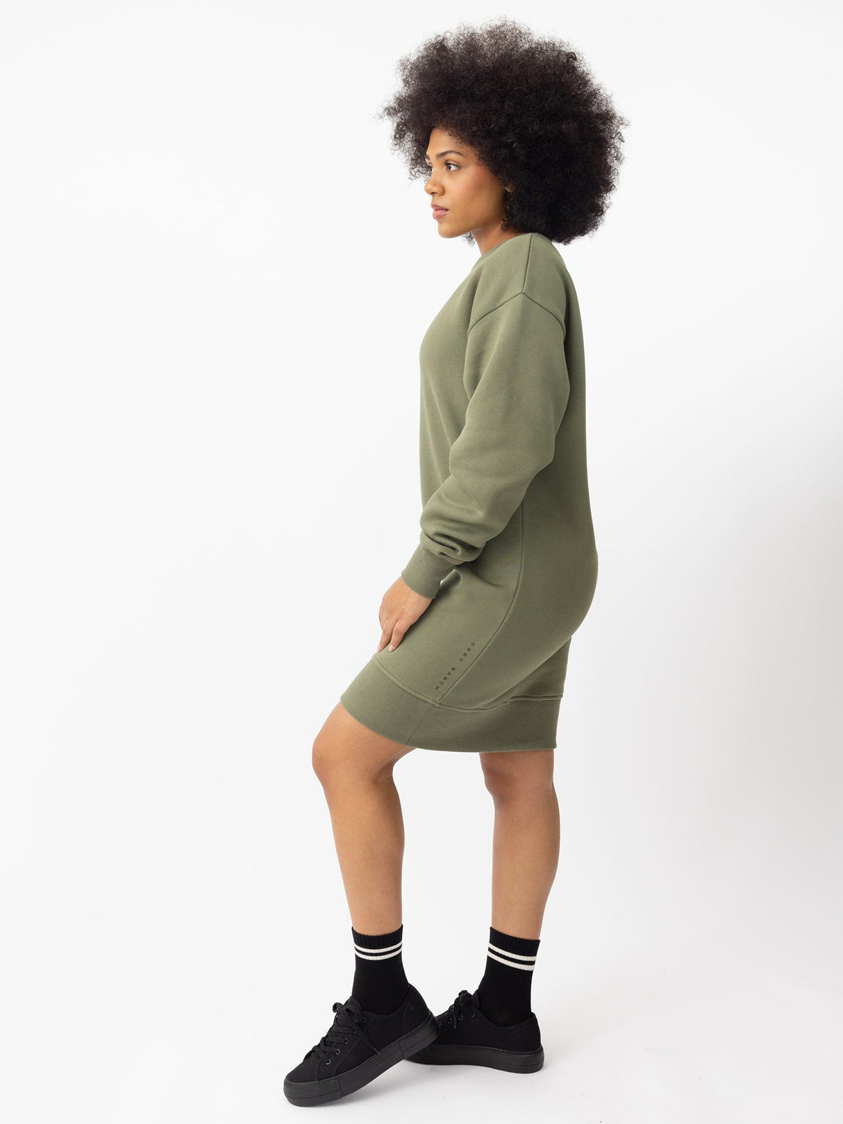 Women's CityScape Crewneck Dress from Cozy Earth