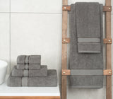 Salem Linen 6 Piece 100% Cotton Bath Towel Set From American Soft Linen