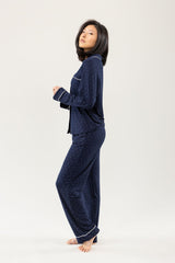 Women's Bamboo Stretch-Knit Long Sleeve Pajama Set from Cozy Earth