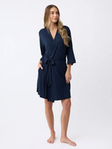 Women's Bamboo Stretch-Knit Kimono Robe from Cozy Earth