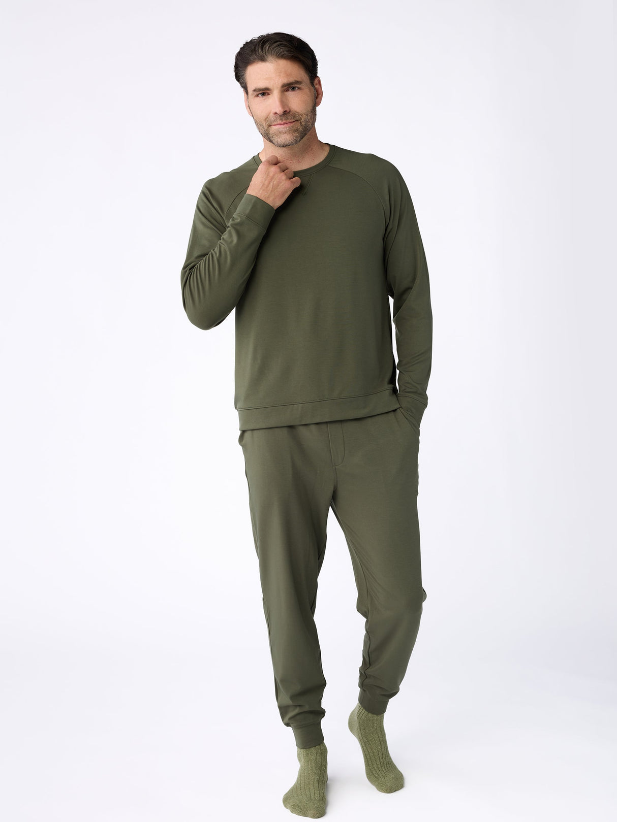 Men's Brushed Bamboo Jogger Set from Cozy Earth