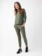 Women's Brushed Bamboo Jogger Set from Cozy Earth