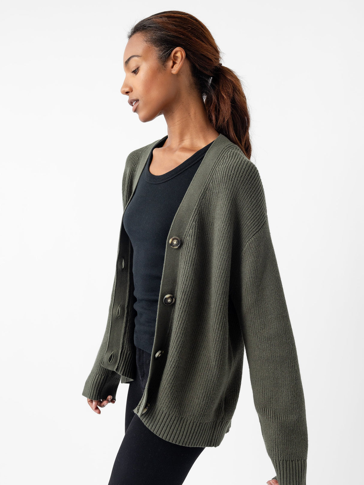 Oversized Classic Cardigan from Cozy Earth