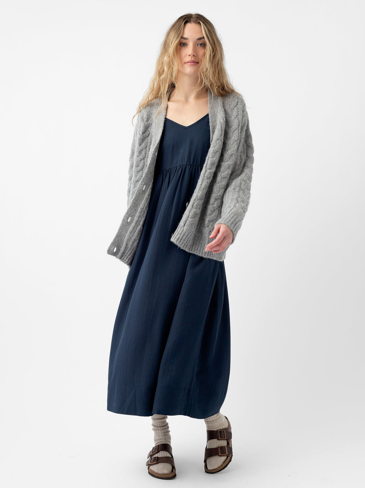 Oversized Cable Knit Cardigan from Cozy Earth