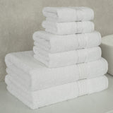 Salem Linen 6 Piece 100% Cotton Bath Towel Set From American Soft Linen