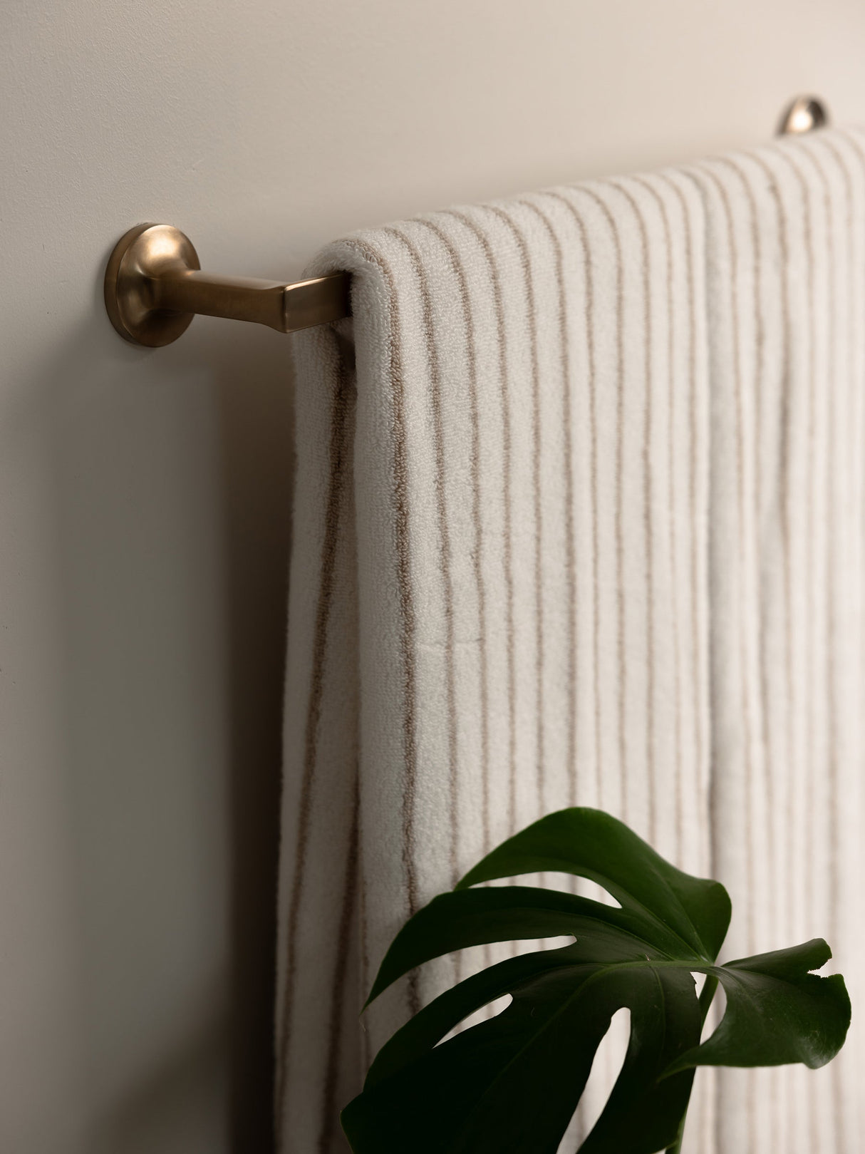 Luxe Striped Bath Towels From Cozy Earth