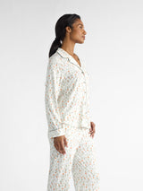 Women's Bamboo Stretch-Knit Long Sleeve Pajama Set from Cozy Earth