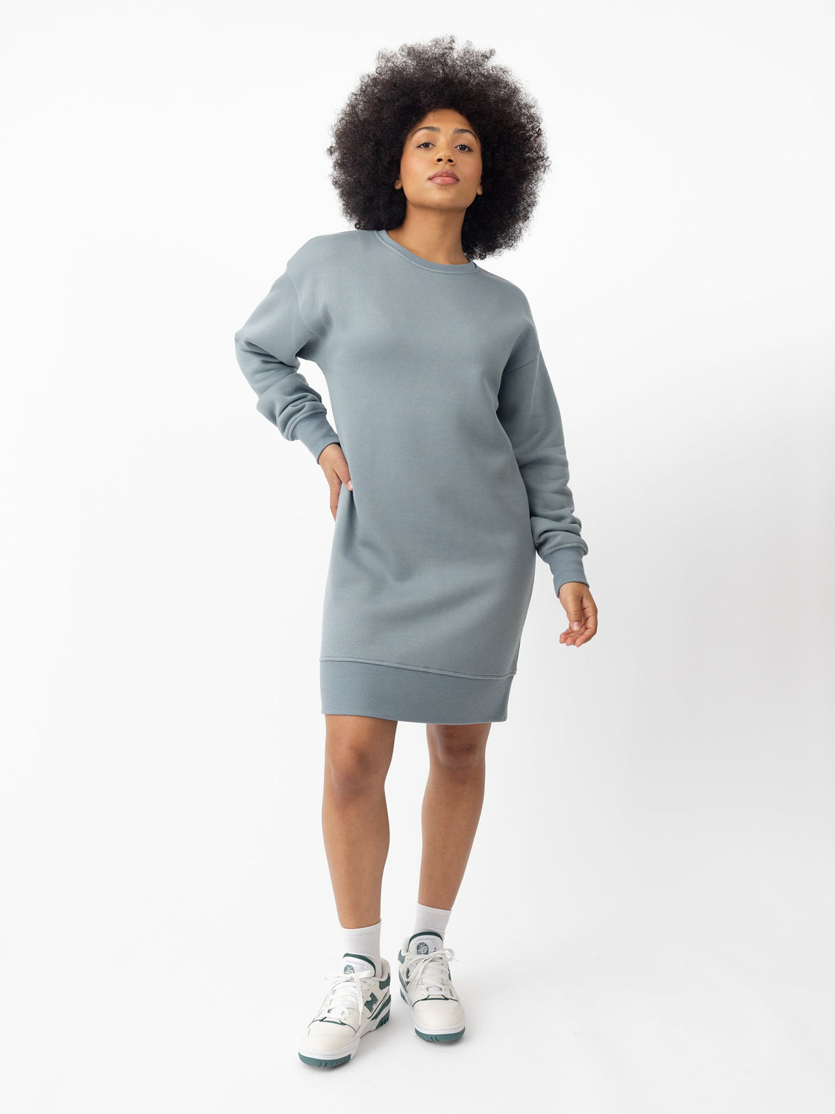 Women's CityScape Crewneck Dress from Cozy Earth