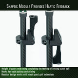 DriVR Elite -  Adjustable VR Weighted Golf Club Handle Accessory - Compatible with Quest 2, 3/3s, and Pro from DeadEyeVR