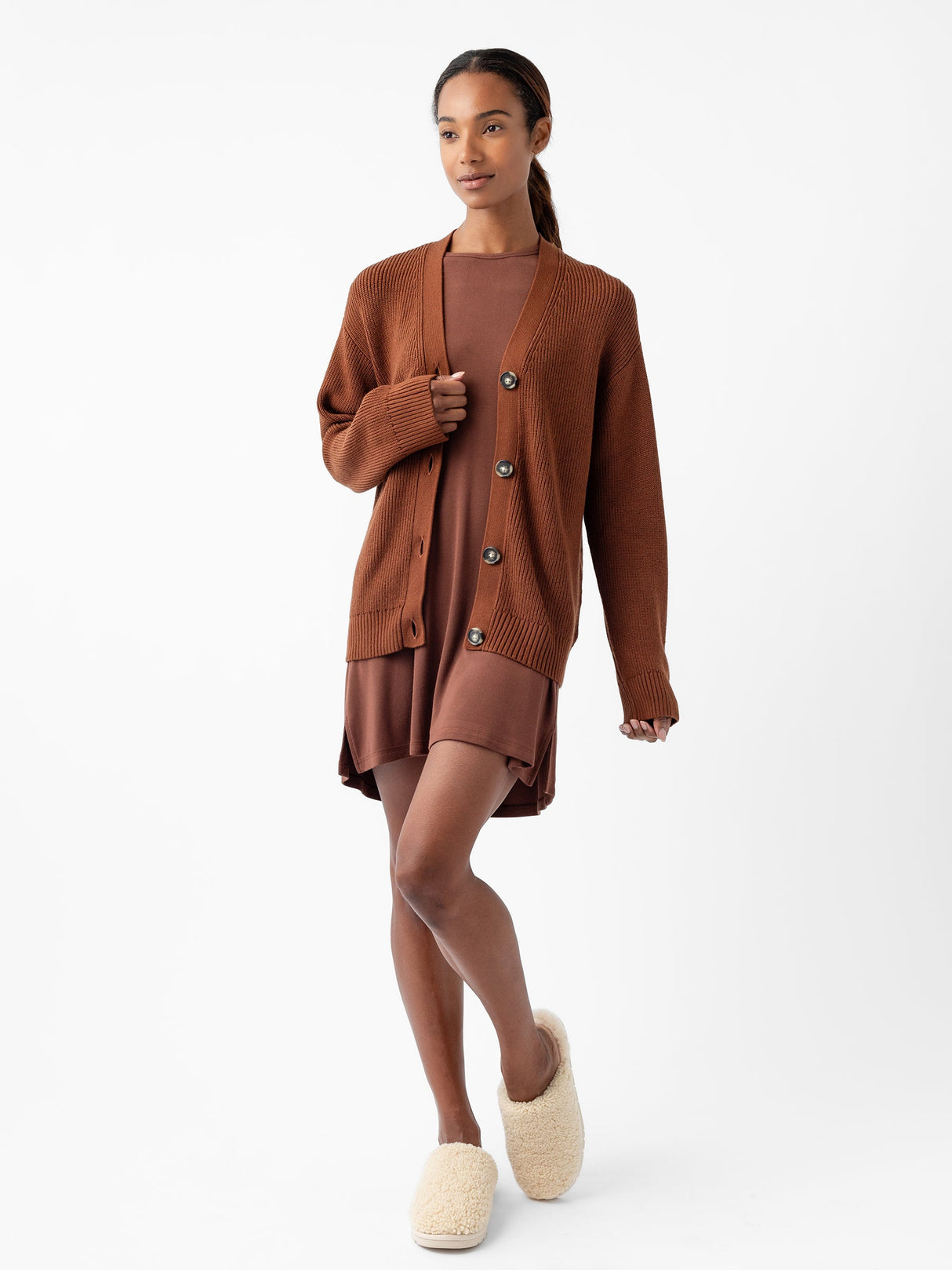 Oversized Classic Cardigan from Cozy Earth