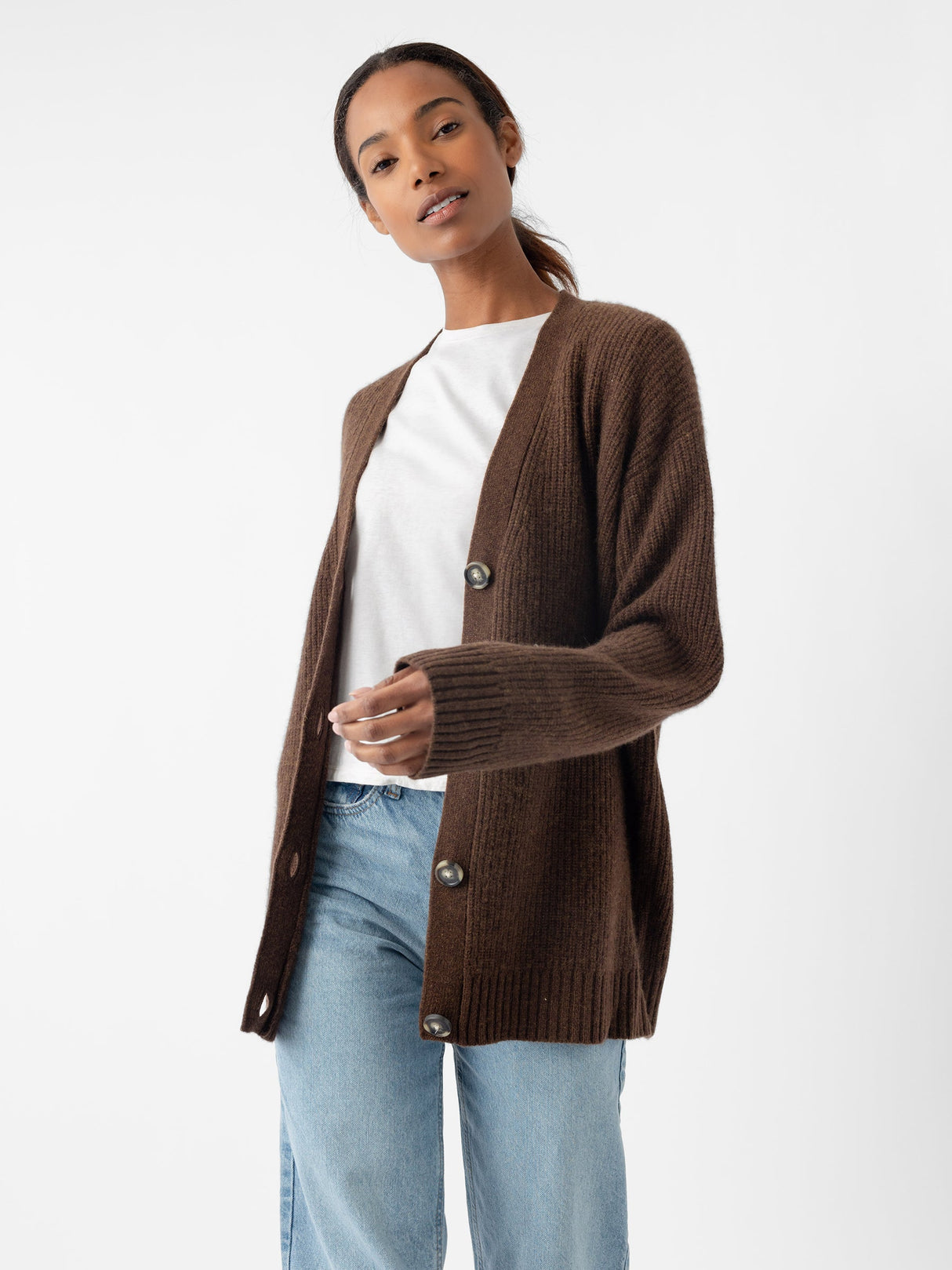 Oversized Sunday Cashmere Cardigan from Cozy Earth