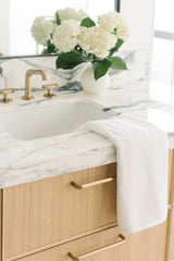 Ribbed Terry Bath Towel Set from Cozy Earth