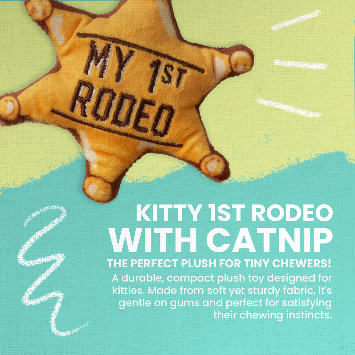 Kitty 1st Rodeo with Catnip from Health Extension