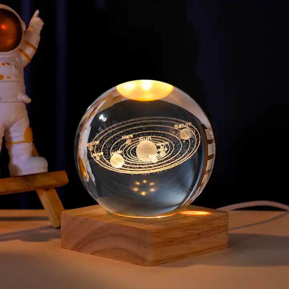 Crystal Ball Night Light from Moderny