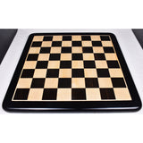 Solid 19" Inlaid Ebony & Maple Wood Chess board - Square of 50 mm From Royal Chess Mall